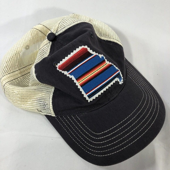 MISSOURI STATE SHAPE OUTLINE HAT CAP SNAPBACK MESH ADJUSTABLE ONE SIZE FITS MOST - Picture 3 of 10